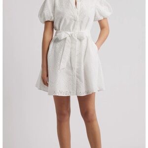 Sam Edelman White Eyelet Dress
